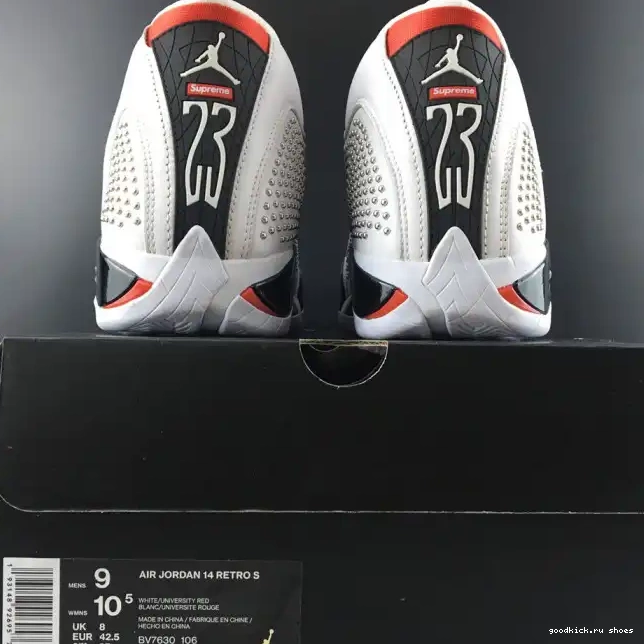 Rep Air Jordan 14 White BV7630-106 Retro 0510